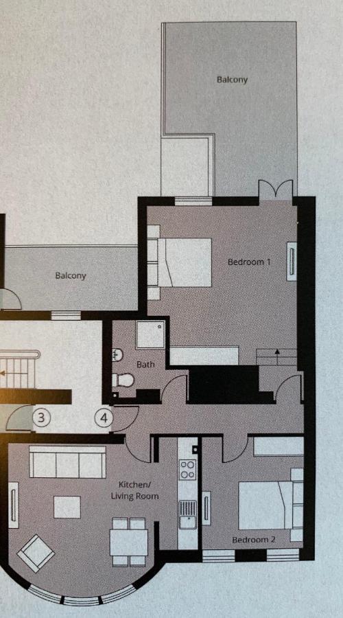 King Street Residence - 2 Bed Great Yarmouth Dış mekan fotoğraf